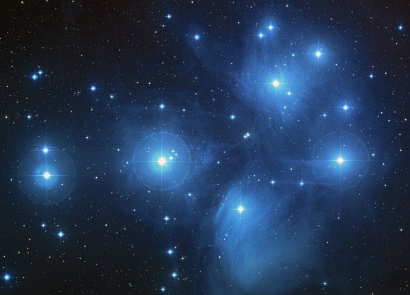 Image of m45 from HST